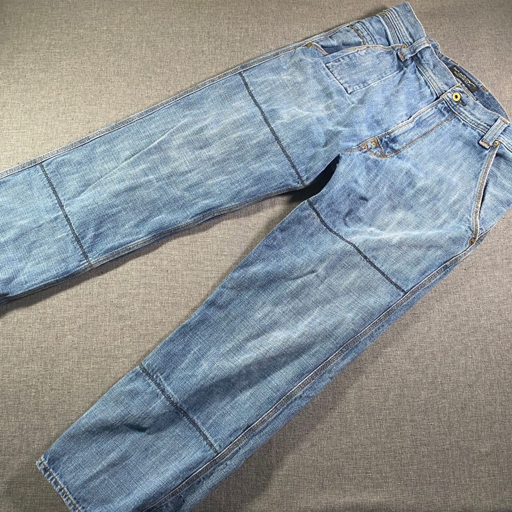Vintage Polo Ralph Lauren Jeans Wyatt Carpenter Fit Men Denim Jeans Leg Size 34